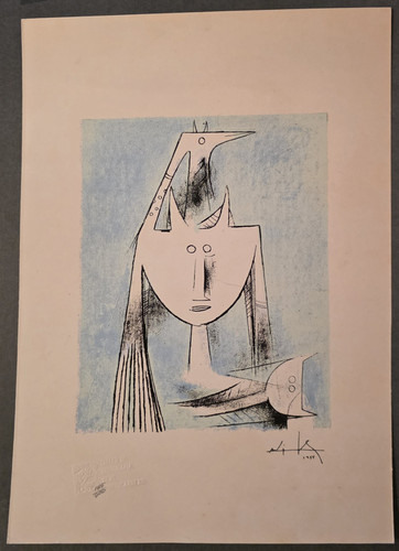 Wifredo lam serigrafia - lam, #7