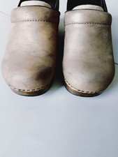 DANSKO Zoccoli Nuovi con Scatola nr. 36 Colore Bronze Metallic