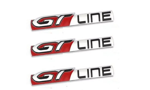 Emblèmes line peugeot - gt,
