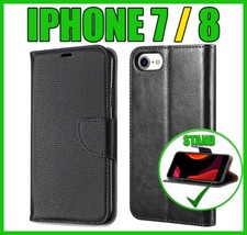 Flip Cover per iPhone 7 / 8 in Pelle Portafoglio a Libro Custodia Magnetica 4.7″