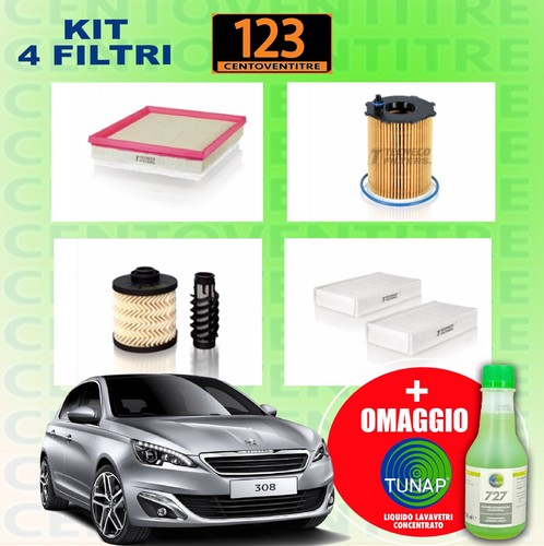 Kit tagliando filtri - tagliando, peugeot