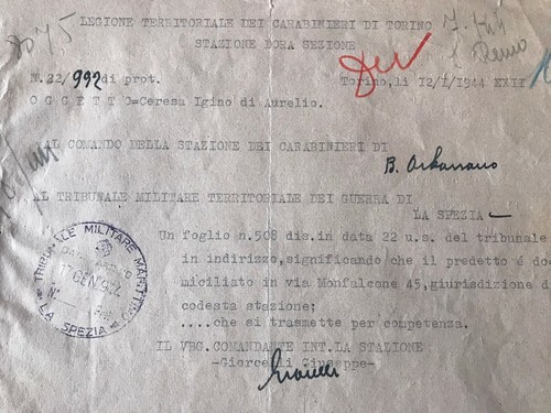 Documento legione carabinieri - legione,