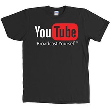 Video maglietta nera logo