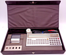 COMPUTER TASCABILE AFFILATO PC-1212 + CE-122 (STAMPANTE/INTERFACCIA CASSETTA) ✅🟡 TESTATO