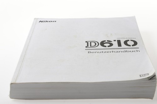 Nikon d610 manuale utente - nikon,