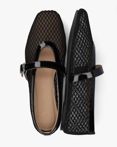 Journee casha black mesh - casha-black,