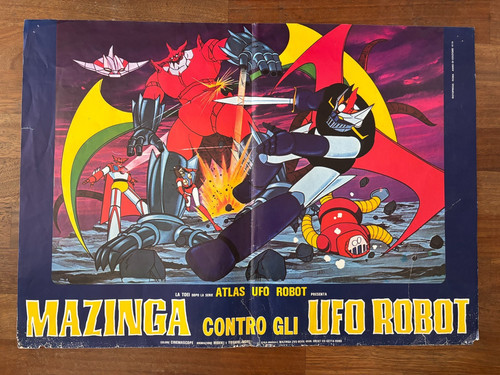 B14 fotobusta mazinga contro - b14,,