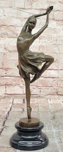 Scultura ballerina bronzo