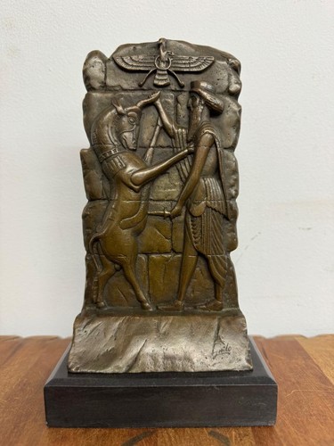 Scultura bronzo ciro il - scultura,