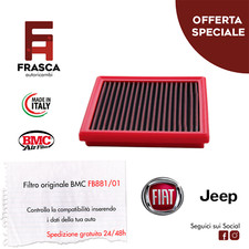 Filtro Aria Sportivo BMC Fiat