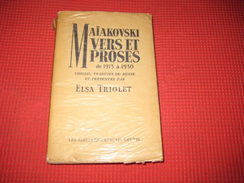 Elsa triolet maïakovski vers - maïakovski,