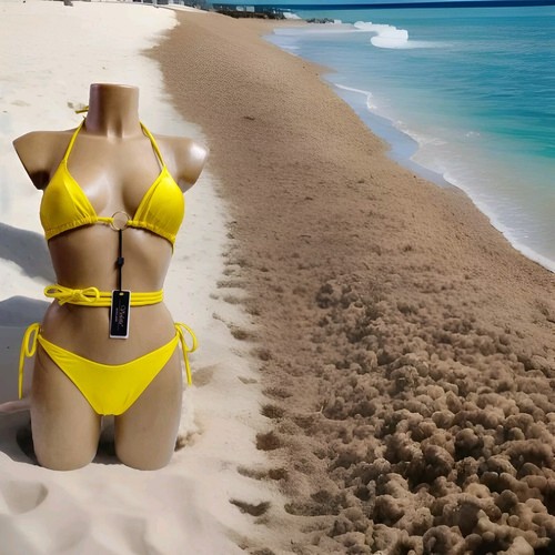 Bikini tinta unita - bikini,