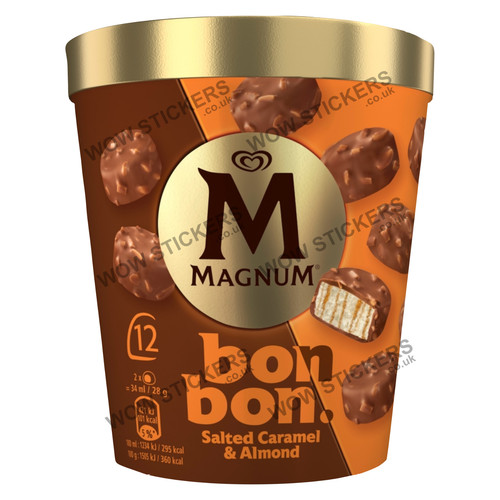 Adesivo furgone gelato magnum - furgone,