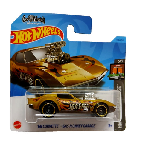 Hot wheels corvette gas - wheels, -gas