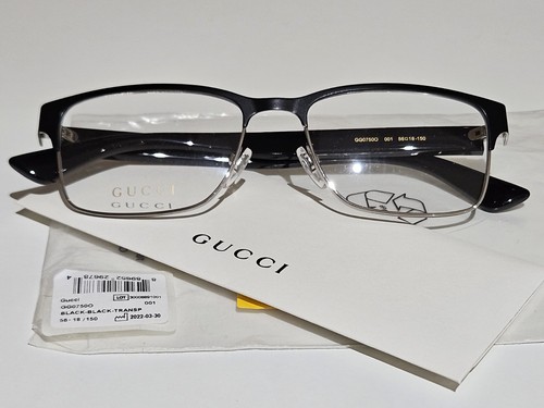 Gucci gg0750o 001 occhiali - gucci,