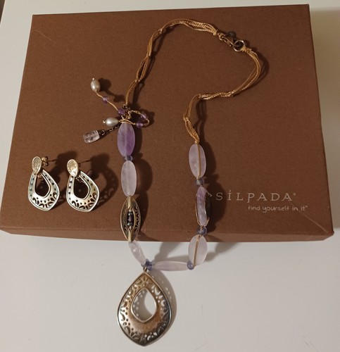Set collana orecchini - set,
