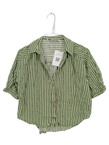 Zara camicetta donna verde - zara,