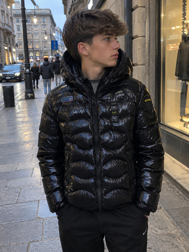 Giubbotto blauer nero ragazzo - nero,