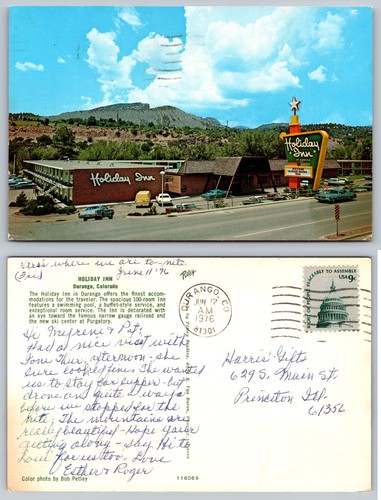Cartolina holiday inn durango - cartolina,