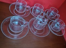 Set tazzine da caffè in vetro