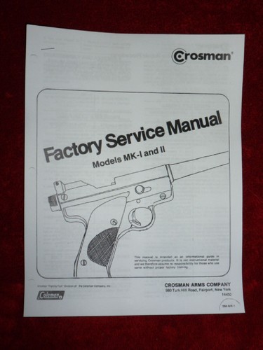 Crosman mark mk - crosman,