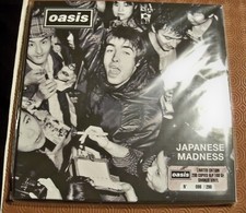 OASIS "JAPANESE MADNESS" 4 SMOKED COLOURED LP BOX SET NUMBERED  TOKYO JAPAN 1994