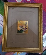 Cromolitografia d'arte realizzate con torchio a mano su foglia d'oro