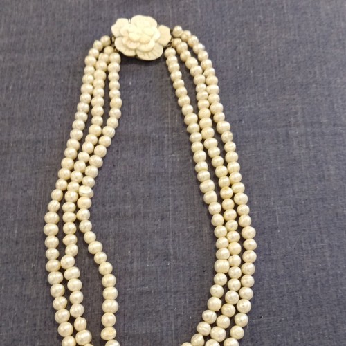 Collana donna fili perle - donna,
