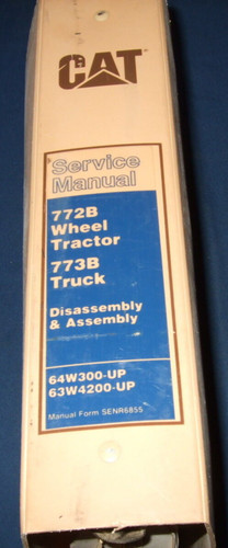 Cat caterpillar 772b 773b - 772b,
