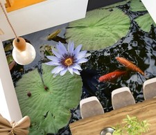 3D pesce loto C3449 pavimento