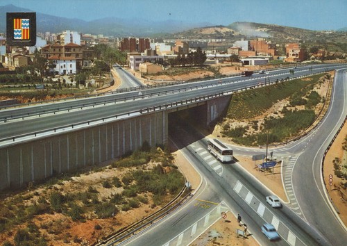 Cartolina epoca badalona - cartolina,