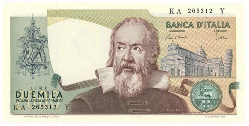 2000 lire banca italia - 2000,