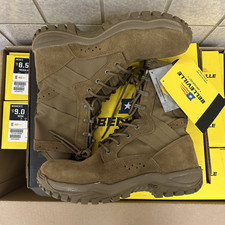 Belleville Stivali Uomo C320 Pelle Ultra Leggeri Assalto Marrone Taglia 10 REGOLARI