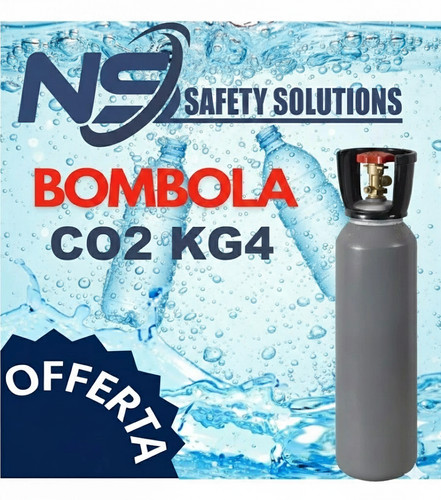 Bombola alimentare co2 kg4 - bombola,