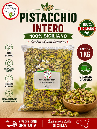 Pistacchio intero siciliano 1 - intero,