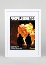 PROPELLERHEADS+DECKSANDDRUGSANDROCKANDROLL+FRAMED ORIGINAL PRESS AD+1998