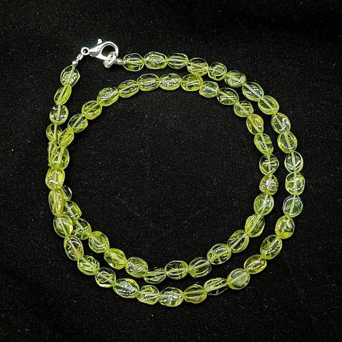 Collana perline con pietre - di,