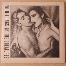 THE CREATURES-Wild Things-"doppio disco 7"-1981 Vinyl "siouxsie and the banshees