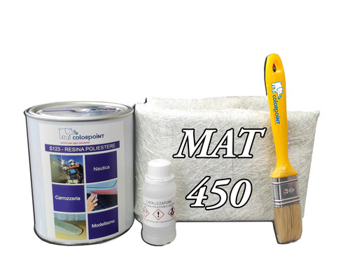 Kit vetroresina riparazione - kit,