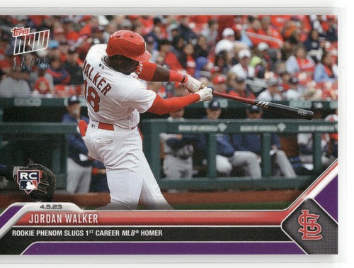 Jordan walker rookie 1st home - 1st,