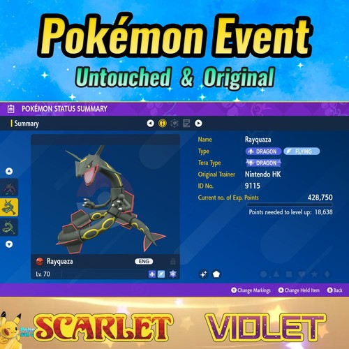 Shiny rayquaza evento - shiny, ✨evento