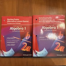 ALGEBRA 1 - Extra Examples