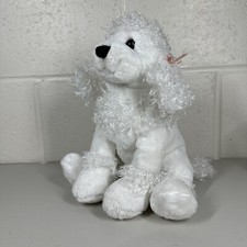 Caltoy White French Poodle Dog