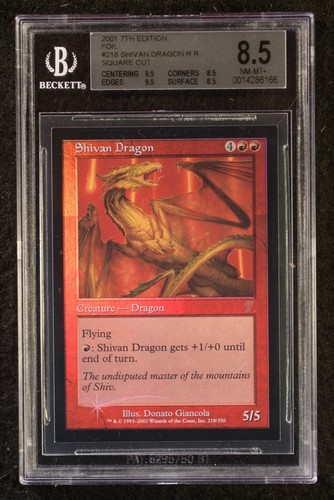 Mtg edizione square cut - 7a,