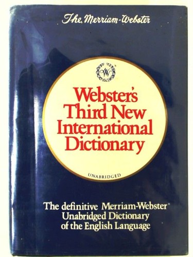 Webster third new - webster's,