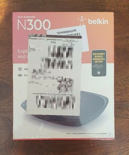 Belkin n300 router - router,