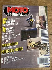 MOTO JOURNAL  802 Essai KAWASAKI 1000 GTR YAMAHA XS 650 Chopper HONDA 250 Helix