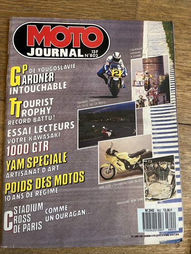 Moto journal 802 essai - ,