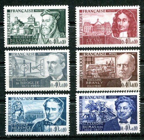 Francia 1970 uomini famosi - francia,