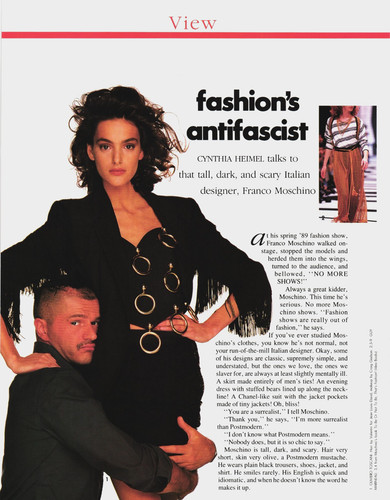 Articolo anni stilista - anni,